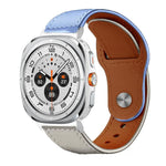 Cinturino per orologio xDfind con fibbia a rivetto in vera pelle, For Samsung Galaxy Watch Ultra / Ultra 2025
