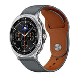 Cinturino per orologio xDfind con fibbia a rivetto in vera pelle, For Samsung Galaxy Watch8 / 8 Classic
