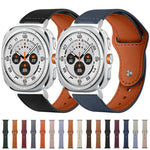 Cinturino per orologio xDfind con fibbia a rivetto in vera pelle, For Samsung Galaxy Watch Ultra / Ultra 2025