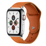 Cinturino per orologio xDfind con fibbia a rivetto in vera pelle, For Apple Watch 38 / 40 / 41 / S10 42mm