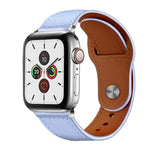 Cinturino per orologio xDfind con fibbia a rivetto in vera pelle, For Apple Watch 38 / 40 / 41 / S10 42mm