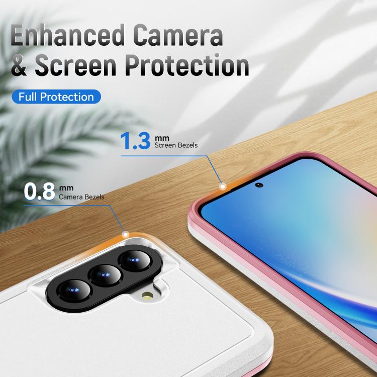 Custodia per telefono Pioneer Armor Heavy Duty in PC ibrido TPU, For Samsung Galaxy A57 5G, For Samsung Galaxy A06 4G / 5G