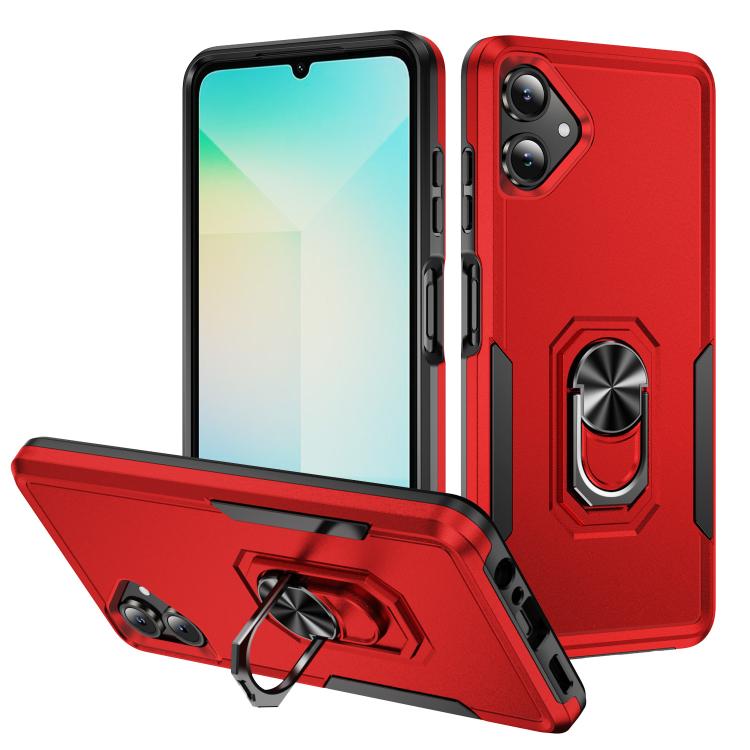 Custodia per telefono Pioneer Armor Heavy Duty ibrida in PC e TPU con supporto, For Samsung Galaxy A57 5G, For Samsung Galaxy A06 4G / 5G
