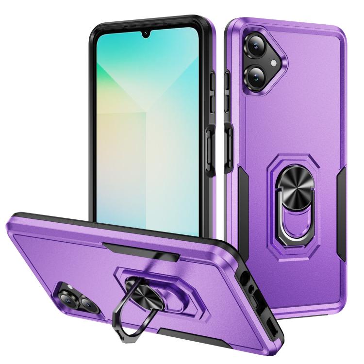 Custodia per telefono Pioneer Armor Heavy Duty ibrida in PC e TPU con supporto, For Samsung Galaxy A57 5G, For Samsung Galaxy A06 4G / 5G