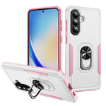 Custodia per telefono Pioneer Armor Heavy Duty ibrida in PC e TPU con supporto, For Samsung Galaxy A57 5G, For Samsung Galaxy A06 4G / 5G