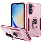 Custodia per telefono Pioneer Armor Heavy Duty ibrida in PC e TPU con supporto, For Samsung Galaxy A57 5G, For Samsung Galaxy A06 4G / 5G