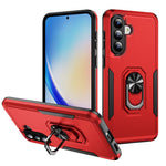 Custodia per telefono Pioneer Armor Heavy Duty ibrida in PC e TPU con supporto, For Samsung Galaxy A57 5G, For Samsung Galaxy A06 4G / 5G