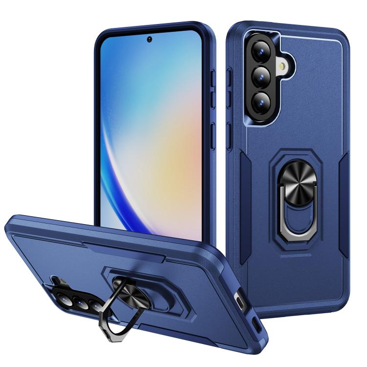 Custodia per telefono Pioneer Armor Heavy Duty ibrida in PC e TPU con supporto, For Samsung Galaxy A57 5G, For Samsung Galaxy A06 4G / 5G