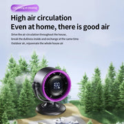 Ventilatore da tavolo senza pale con display digitale LS01 per la circolazione dell'aria