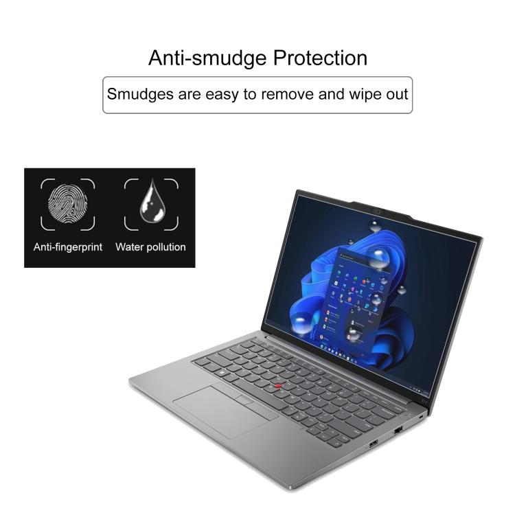 Laptop Screen HD Tempered Glass Protective Film, For ThinkPad E14 Gen 5 / E14 2024 / 2023
