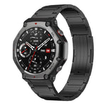Cinturino per orologio xDfind in acciaio inossidabile con fibbia a forma di I, For Amazfit T-Rex 3