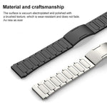 Cinturino per orologio xDfind in acciaio inossidabile con fibbia a forma di I, For Garmin Fenix 8/7X/6X/5X 26mm