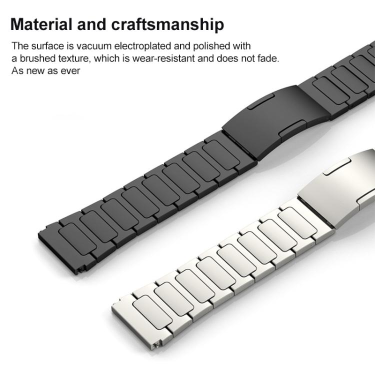 Cinturino per orologio xDfind in acciaio inossidabile con fibbia a forma di I, For Garmin Fenix 8/7X/6X/5X 26mm