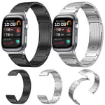 Cinturino per orologio xDfind in acciaio inossidabile con fibbia a forma di I, For Huawei Watch D2