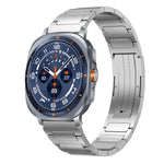 Cinturino per orologio xDfind in acciaio inossidabile con fibbia a forma di I, For Samsung Galaxy Watch Ultra/Ultra 2025, For Samsung Galaxy Watch8 / 8 Classic