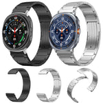 Cinturino per orologio xDfind in acciaio inossidabile con fibbia a forma di I, For Samsung Galaxy Watch Ultra/Ultra 2025, For Samsung Galaxy Watch8 / 8 Classic