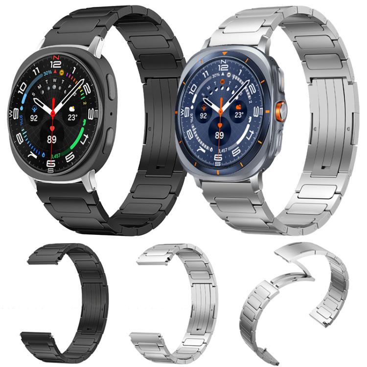 Cinturino per orologio xDfind in acciaio inossidabile con fibbia a forma di I, For Samsung Galaxy Watch Ultra/Ultra 2025, For Samsung Galaxy Watch8 / 8 Classic