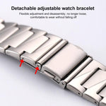 Cinturino per orologio xDfin in acciaio inossidabile a gradini, 22mm
