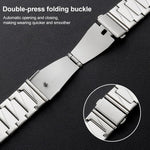 Cinturino per orologio xDfin in acciaio inossidabile a gradini, 22mm