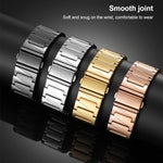 Cinturino per orologio xDfin in acciaio inossidabile a gradini, 22mm