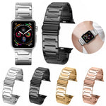 Cinturino per orologio xDfin in acciaio inossidabile a gradini, For Apple Watch 42 / 44 / 45 / 46 / 49mm, For Apple Watch 38 / 40 / 41 / S10 42mm
