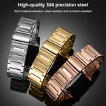 Cinturino per orologio xDfin in acciaio inossidabile a gradini, For Apple Watch 42 / 44 / 45 / 46 / 49mm, For Apple Watch 38 / 40 / 41 / S10 42mm