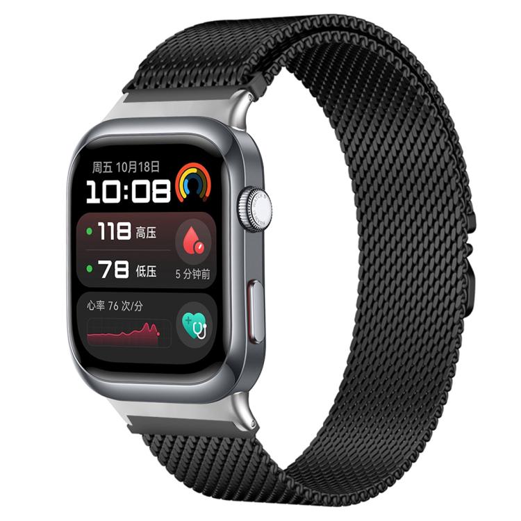 Cinturino per orologio in acciaio inossidabile con fibbia milanese a paracadute xDfind, For Huawei Watch D2
