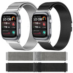 Cinturino per orologio in acciaio inossidabile con fibbia milanese a paracadute xDfind, For Huawei Watch D2