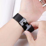 Cinturino per orologio in acciaio inossidabile con fibbia milanese a paracadute xDfind, For Garmin Fenix 8/7X/6X/5X 26mm