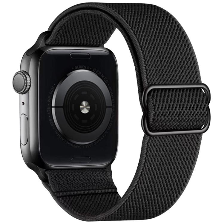 Cinturino per orologio xDfind regolabile con fibbia scorrevole in nylon elastico, For Apple Watch 42 / 44 / 45 / 46 / 49mm