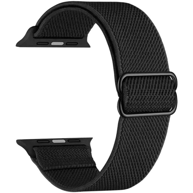 Cinturino per orologio xDfind regolabile con fibbia scorrevole in nylon elastico, For Apple Watch 42 / 44 / 45 / 46 / 49mm