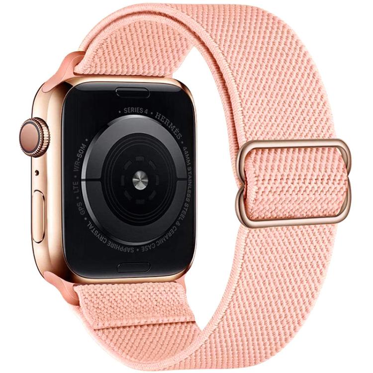 Cinturino per orologio xDfind regolabile con fibbia scorrevole in nylon elastico, For Apple Watch 42 / 44 / 45 / 46 / 49mm
