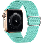 Cinturino per orologio xDfind regolabile con fibbia scorrevole in nylon elastico, For Apple Watch 42 / 44 / 45 / 46 / 49mm