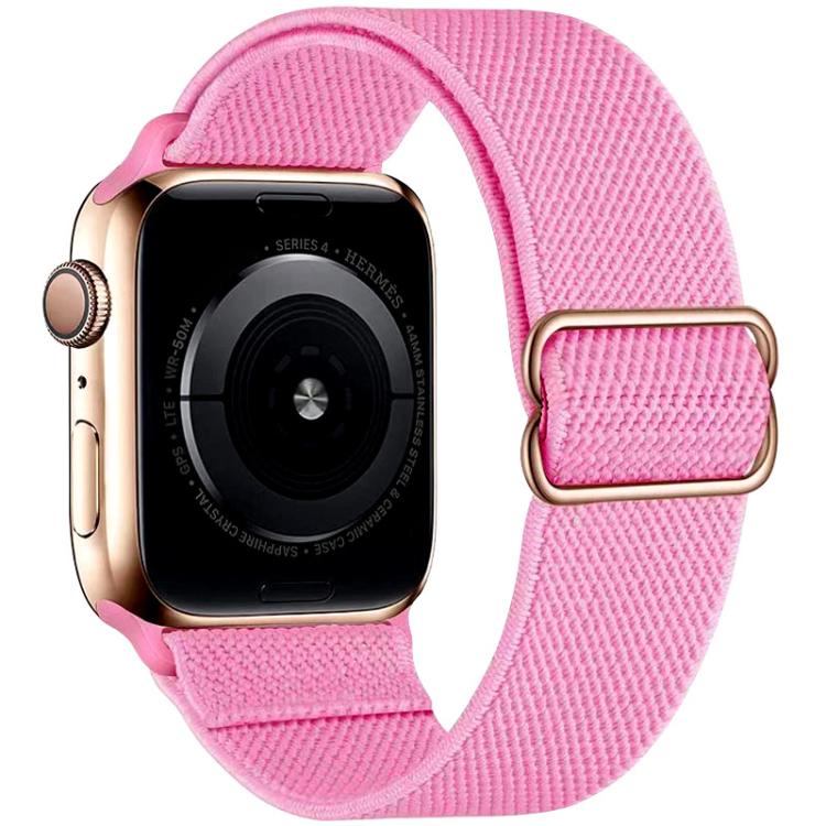 Cinturino per orologio xDfind regolabile con fibbia scorrevole in nylon elastico, For Apple Watch 42 / 44 / 45 / 46 / 49mm