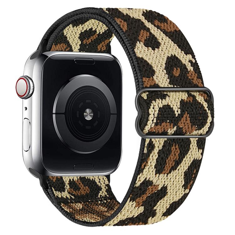 Cinturino per orologio xDfind regolabile con fibbia scorrevole in nylon elastico, For Apple Watch 42 / 44 / 45 / 46 / 49mm