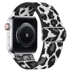 Cinturino per orologio xDfind regolabile con fibbia scorrevole in nylon elastico, For Apple Watch 42 / 44 / 45 / 46 / 49mm