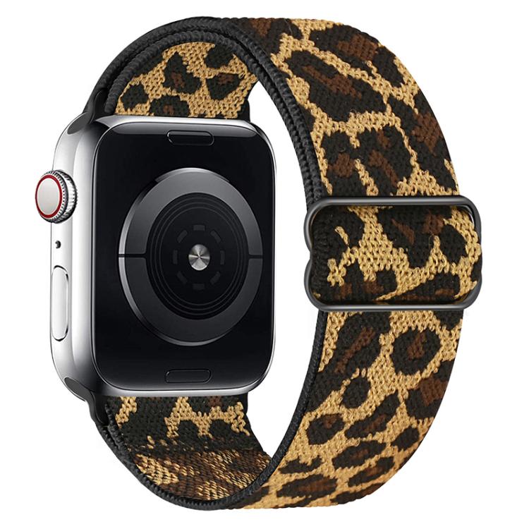 Cinturino per orologio xDfind regolabile con fibbia scorrevole in nylon elastico, For Apple Watch 42 / 44 / 45 / 46 / 49mm