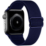 Cinturino per orologio xDfind regolabile con fibbia scorrevole in nylon elastico, For Apple Watch 38 / 40 / 41 / S10 42mm