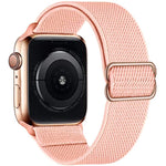 Cinturino per orologio xDfind regolabile con fibbia scorrevole in nylon elastico, For Apple Watch 38 / 40 / 41 / S10 42mm