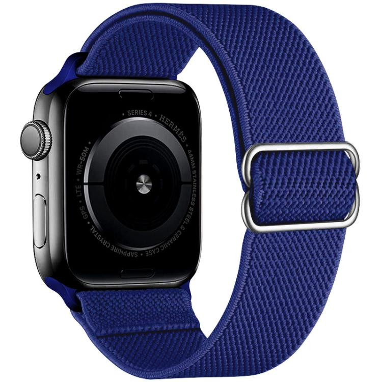 Cinturino per orologio xDfind regolabile con fibbia scorrevole in nylon elastico, For Apple Watch 38 / 40 / 41 / S10 42mm