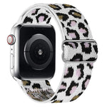 Cinturino per orologio xDfind regolabile con fibbia scorrevole in nylon elastico, For Apple Watch 38 / 40 / 41 / S10 42mm