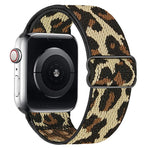 Cinturino per orologio xDfind regolabile con fibbia scorrevole in nylon elastico, For Apple Watch 38 / 40 / 41 / S10 42mm