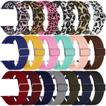 Cinturino per orologio xDfind regolabile con fibbia scorrevole in nylon elastico, For Apple Watch 38 / 40 / 41 / S10 42mm