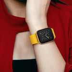 Cinturino per orologio xDfind regolabile con fibbia scorrevole in nylon elastico, For Apple Watch 42 / 44 / 45 / 46 / 49mm