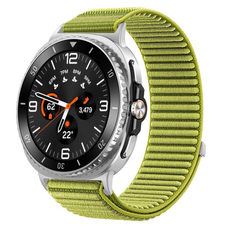 Cinturino per orologio xDfind in nylon intrecciato con chiusura a strappo, For Samsung Galaxy Watch8 / 8 Classic