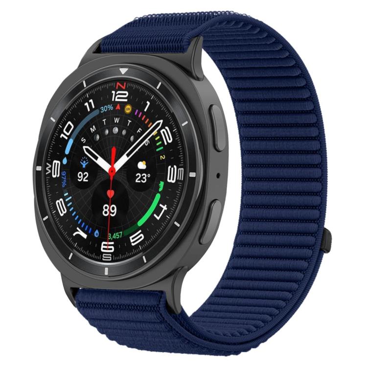 Cinturino per orologio xDfind in nylon intrecciato con chiusura a strappo, For Samsung Galaxy Watch8 / 8 Classic