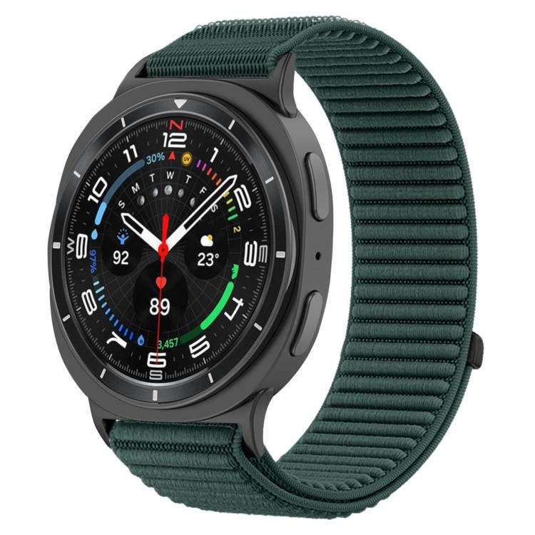 Cinturino per orologio xDfind in nylon intrecciato con chiusura a strappo, For Samsung Galaxy Watch8 / 8 Classic