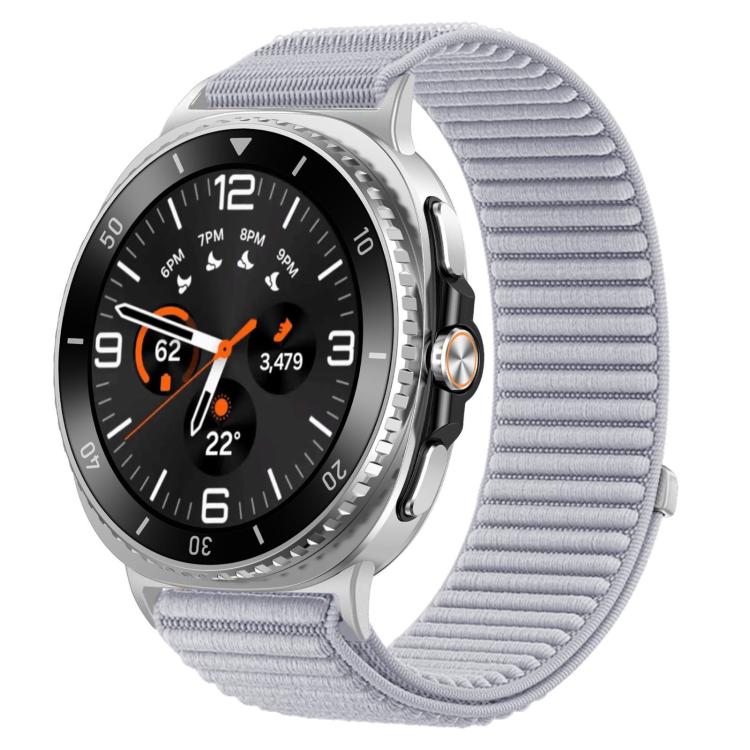 Cinturino per orologio xDfind in nylon intrecciato con chiusura a strappo, For Samsung Galaxy Watch8 / 8 Classic