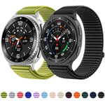 Cinturino per orologio xDfind in nylon intrecciato con chiusura a strappo, For Samsung Galaxy Watch8 / 8 Classic