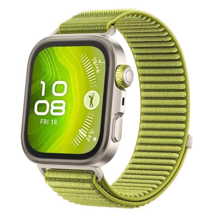 Cinturino per orologio xDfind in nylon intrecciato con chiusura a strappo, For Huawei Watch Fit4 / Fit4 Pro / Fit3